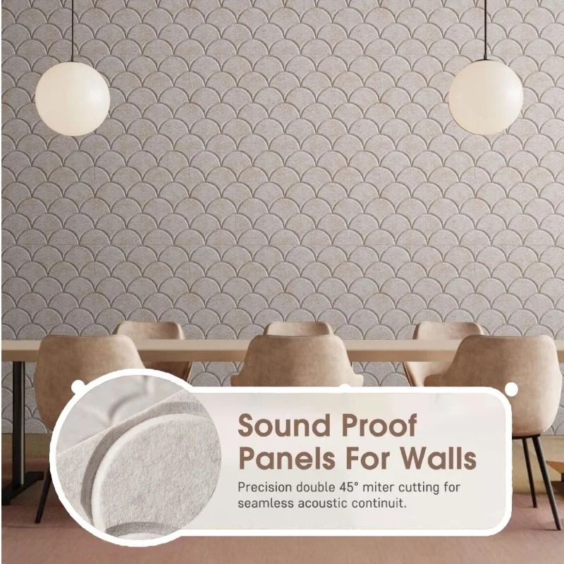 Wall Panel 3D Texture - Panel Dinding Peredam Suara Bentuk Kotak