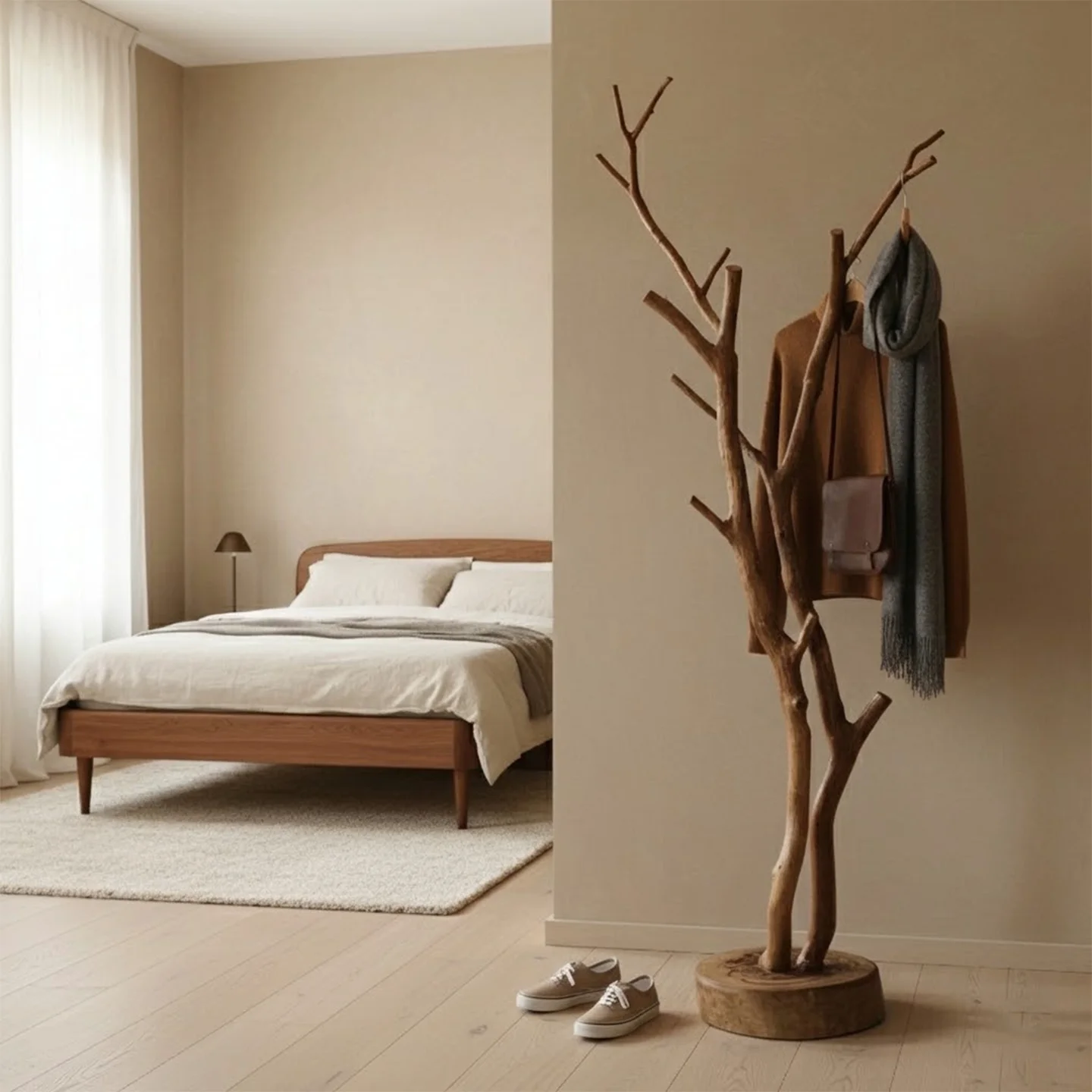 Interior Design Vintage Modern - Rak Mantel Interior Gaya Nordik, Rak