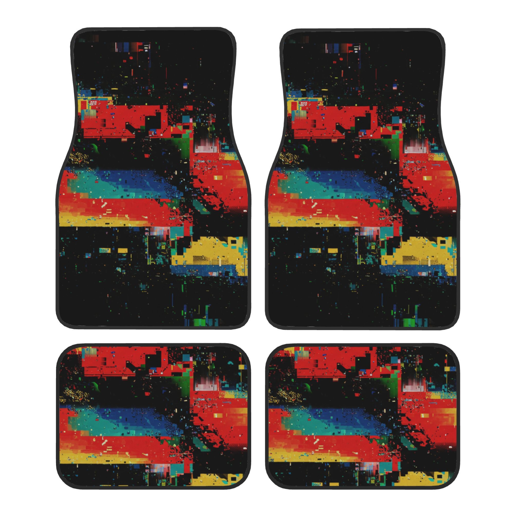 Interior Design Elements - 4 Buah Karpet Mobil Modis, Elemen