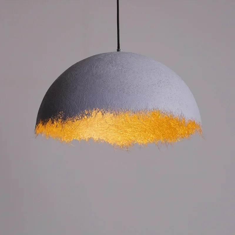 Interior Design Elements - Lampu gantung LED setengah bulan desainer