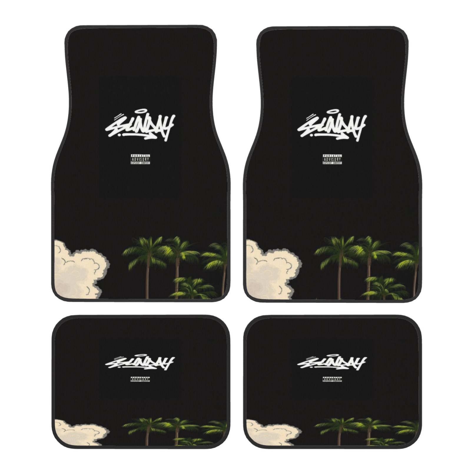 Interior Design Elements - 4pcs Karpet Mobil Modis, Interior Mobil