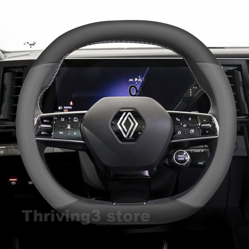 Interior Design Tech - Penutup Roda Kemudi Mobil Kulit untuk