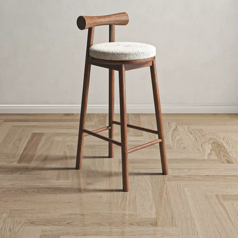 Kursi Bar Vintage Elegan Kayu  - Interior Design Vintage Modern ulasan dan harga