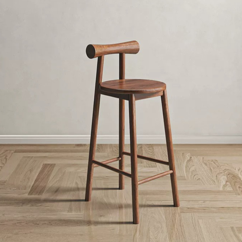 Kursi Bar Vintage Elegan Kayu  - Interior Design Vintage Modern ulasan dan harga