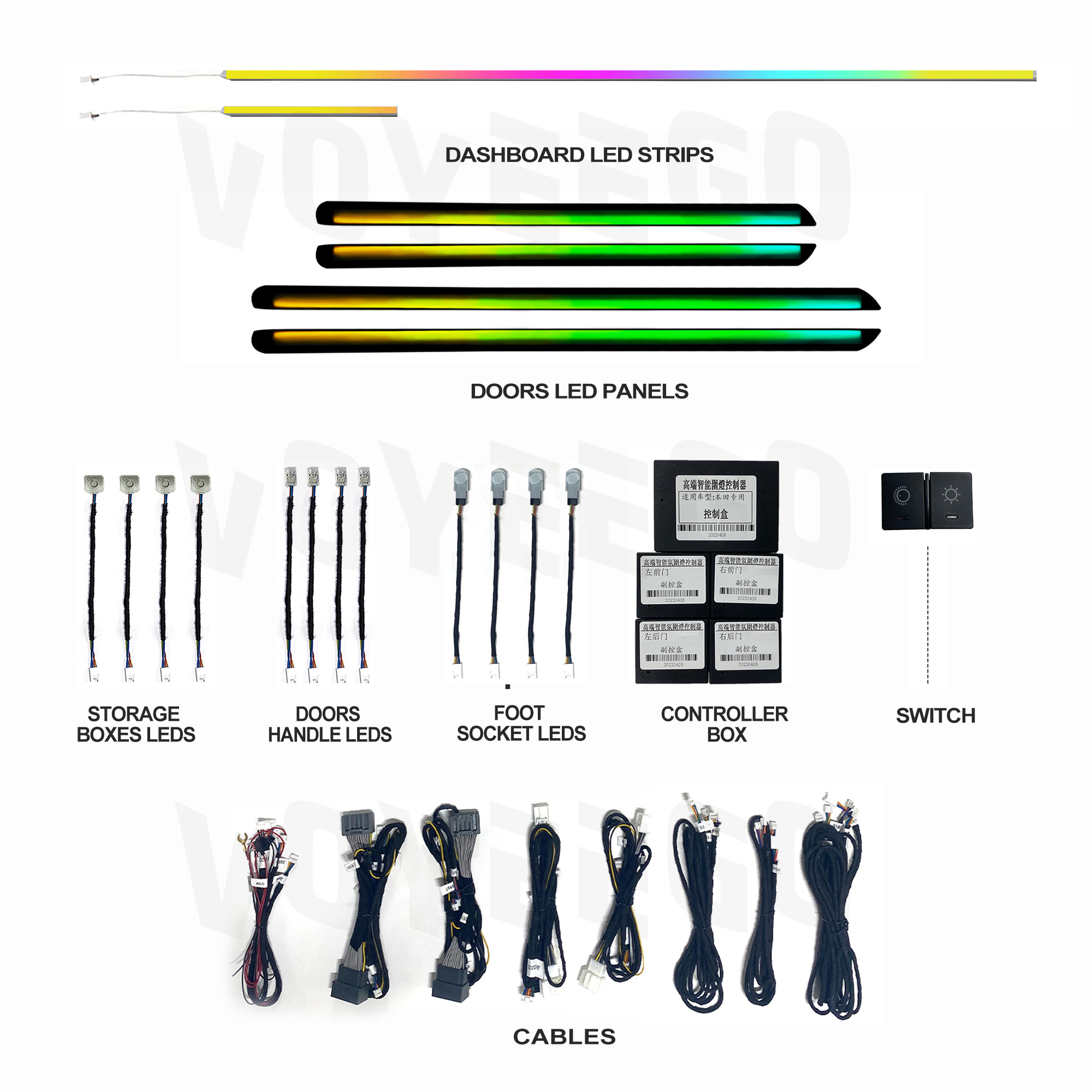 Lampu Interior Mobil LED Bar d - Interior Design Apps ulasan dan harga