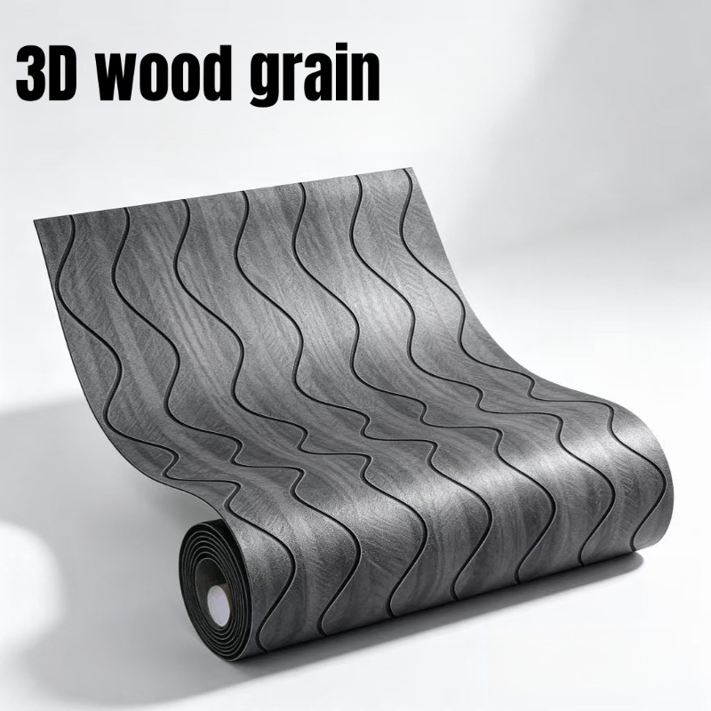 Panel Dinding PVC Motif Kayu,  - Wall Panel 3D Texture ulasan dan harga