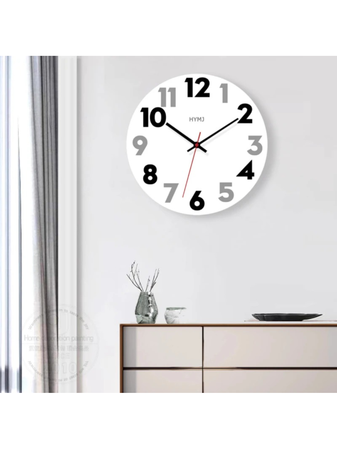 Jam Dinding Vintage Korea untu - Interior Design Vintage Modern ulasan dan harga