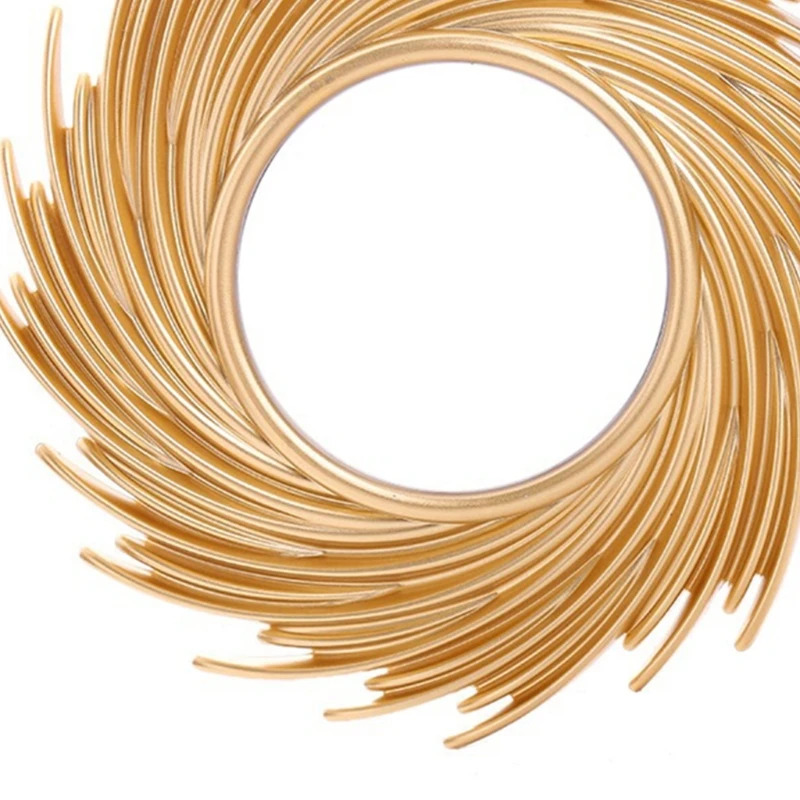 Cermin Rias Rotan Bulat, Art D - Rattan Mirror Round ulasan dan harga