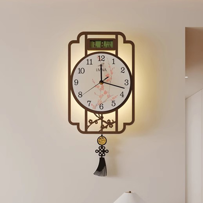 Jam Dinding Mewah Digital Ruan - Interior Design Vintage Modern ulasan dan harga