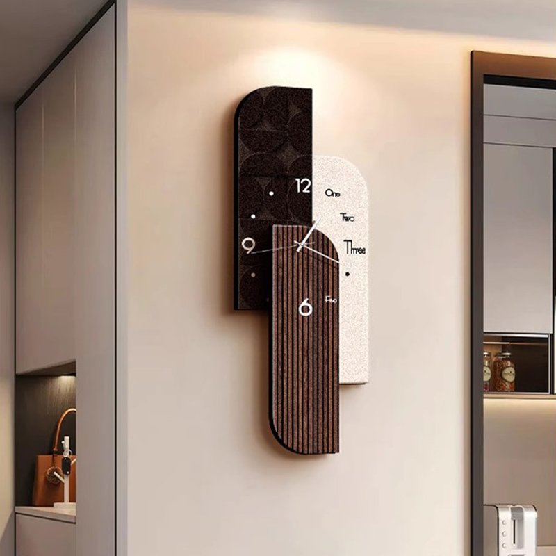 Jam Dinding Desain Senyap Kayu - Interior Design Vintage Modern ulasan dan harga