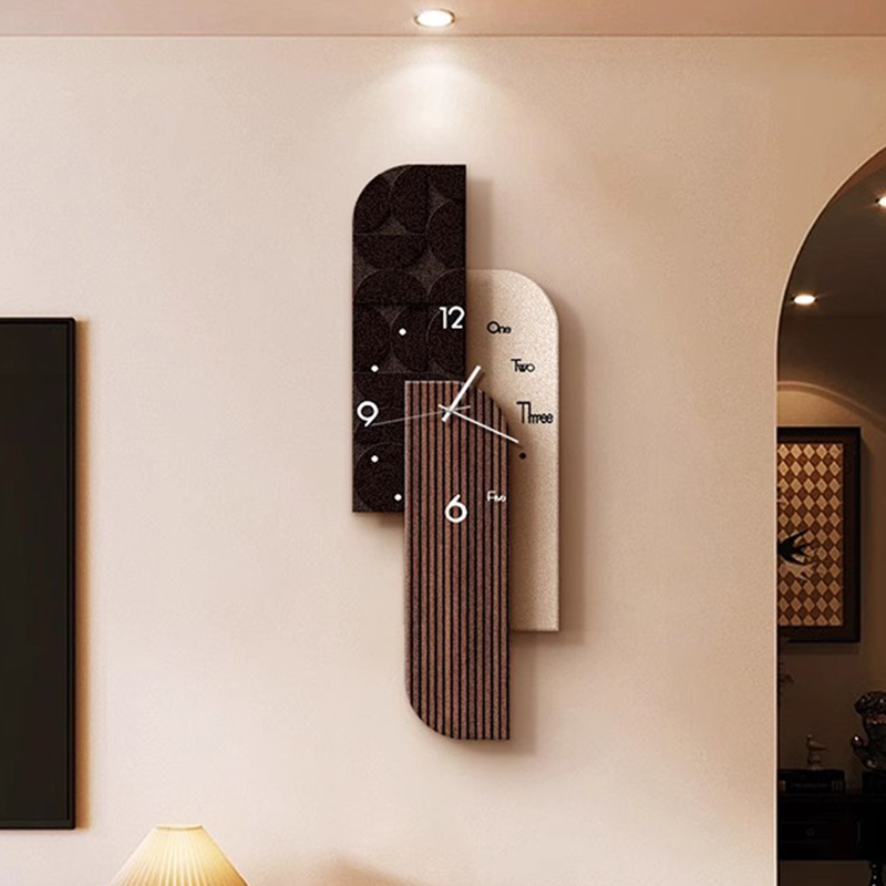Jam Dinding Desain Senyap Kayu - Interior Design Vintage Modern ulasan dan harga