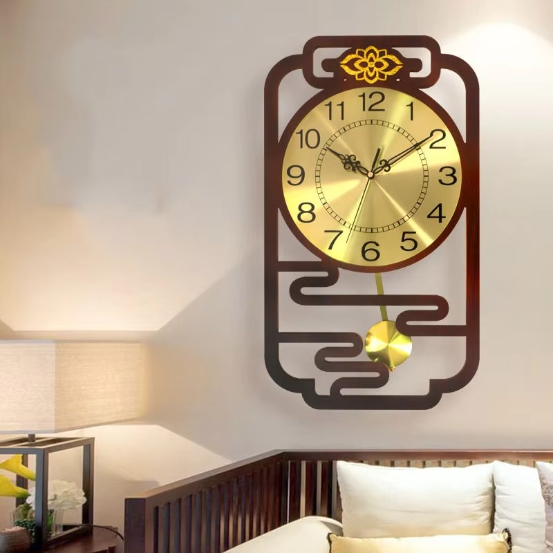 Jam Dinding Kayu dengan Geraka - Interior Design Vintage Modern ulasan dan harga