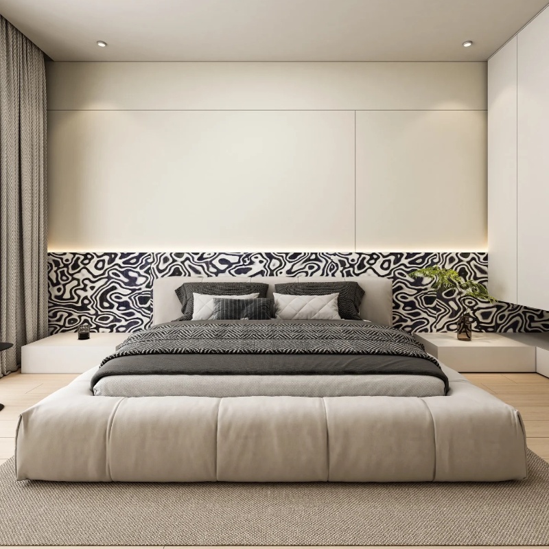Lembaran Veneer Kayu Grafis Hi - Interior Design Tech ulasan dan harga
