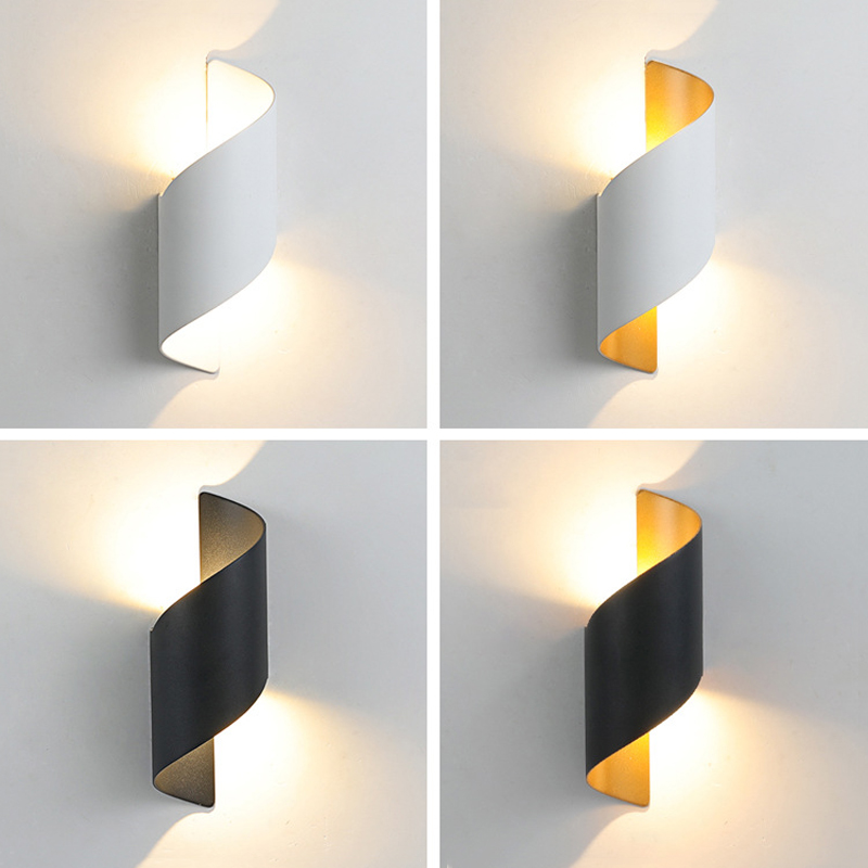 Lampu Dinding LED Desain Spira - Interior Design Elements ulasan dan harga