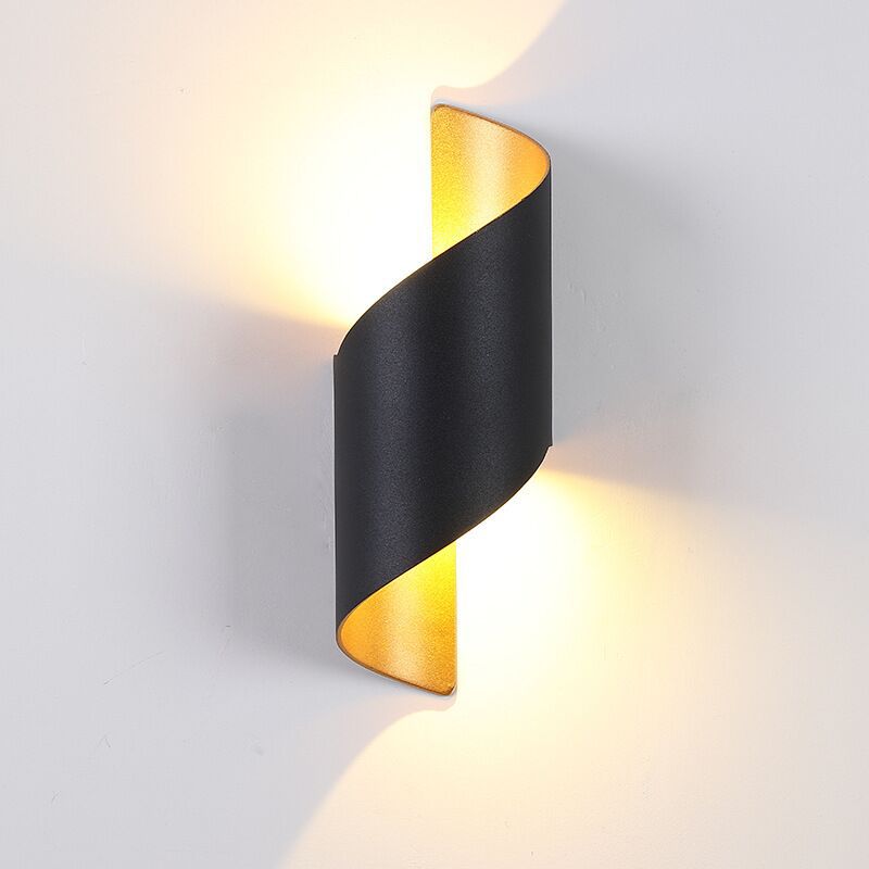 Lampu Dinding LED Desain Spira - Interior Design Elements ulasan dan harga