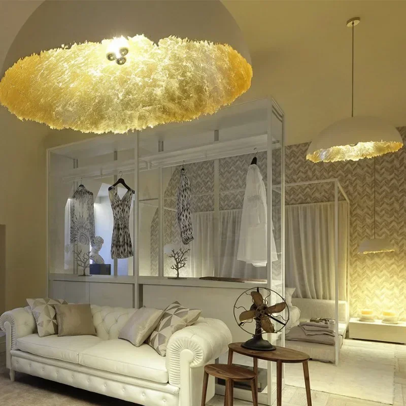 Lampu gantung LED setengah bul - Interior Design Elements ulasan dan harga