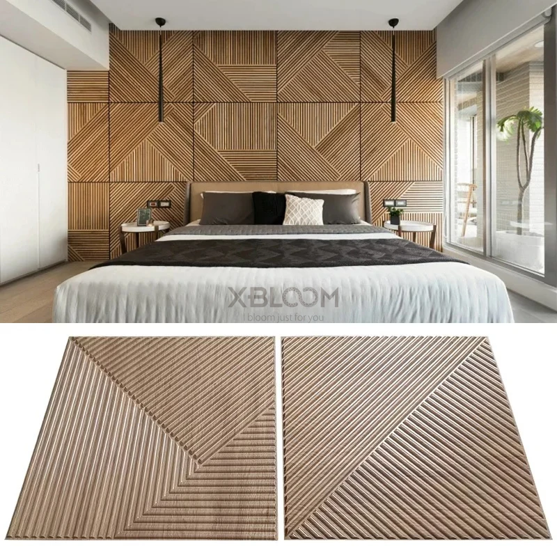 12 Buah 50Cm 3D Dekorasi Dindi - Wall Panel 3D Texture ulasan dan harga