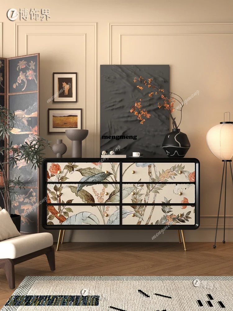 Lemari Ruang Tamu Desain Nordi - Interior Design Vintage Modern ulasan dan harga