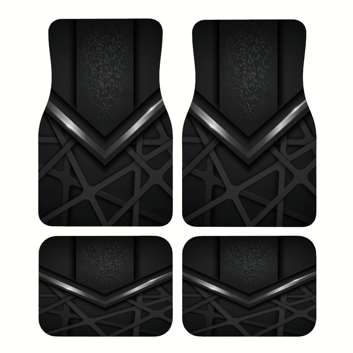 4pcs Karpet Mobil Dengan Desai - Interior Design Tech ulasan dan harga